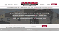 Desktop Screenshot of cornerstonedrug.com